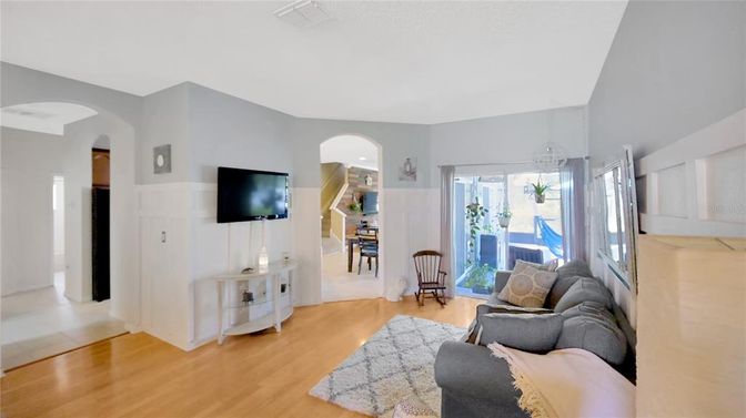 Interior, Living room, Wood Texture Flooring