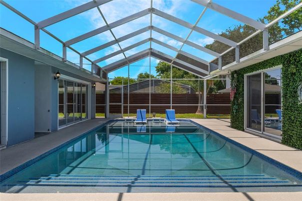 Glass Ceilings, Interior, Pool, Sun Room