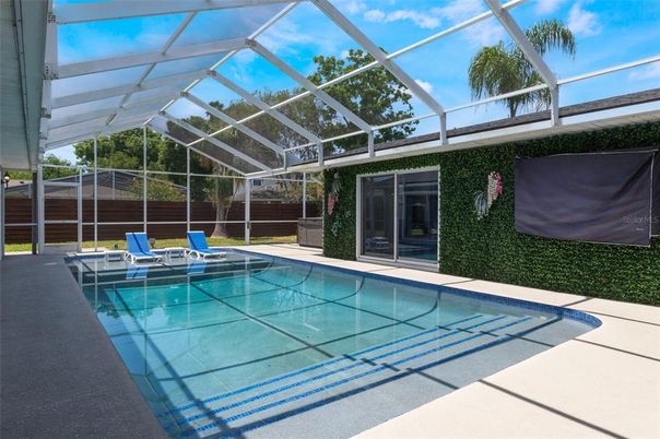 Glass Ceilings, Interior, Pool, Sun Room