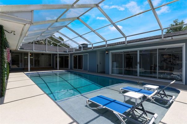 Glass Ceilings, Interior, Pool, Sun Room
