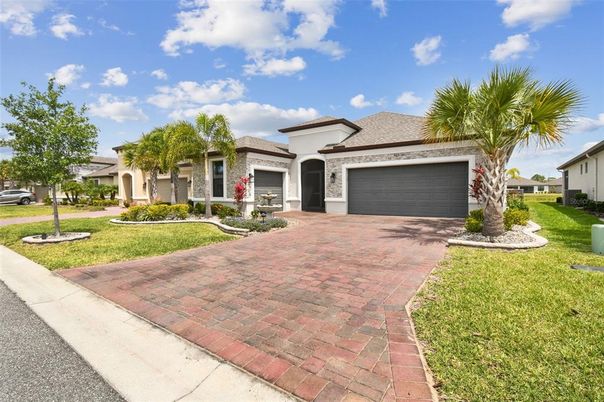 Attached, Backyard, Exterior, Facade, Mediterranean