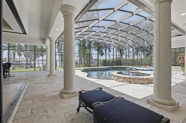 Glass Ceilings, Interior, Pool, Sun Room
