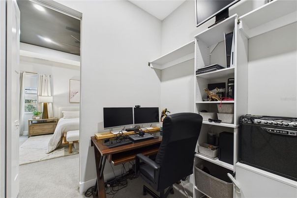 Bedroom, Home Office, Interior, Recessed Lighting