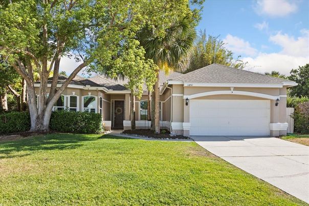 Attached, Backyard, Exterior, Facade, Ranch