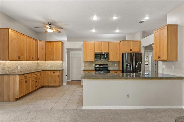 Interior, Kitchen, Recessed Lighting