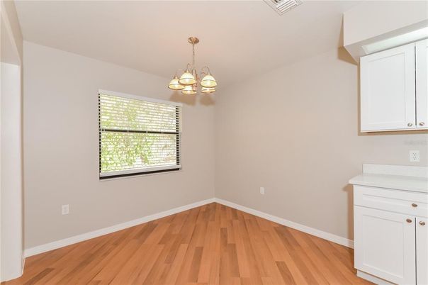 Chandelier, Empty room, Interior, Wood Texture Flooring