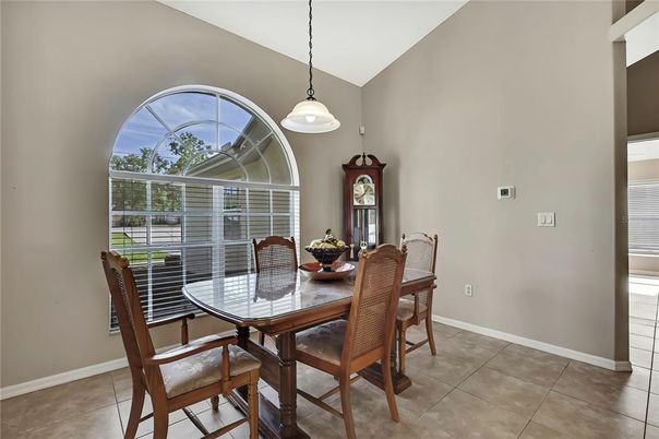 Dining room, Interior, Pendant Lights