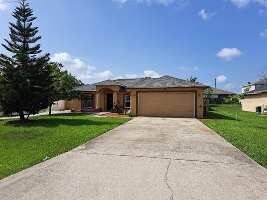 Attached, Backyard, Exterior, Facade, Ranch
