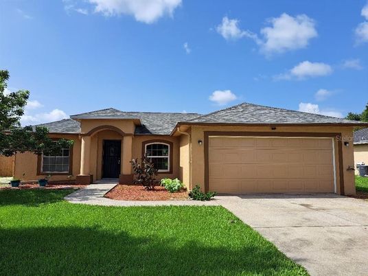 Attached, Backyard, Exterior, Facade, Mediterranean