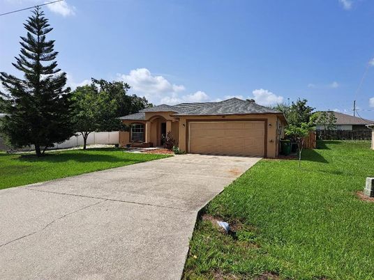 Attached, Backyard, Exterior, Facade, Ranch