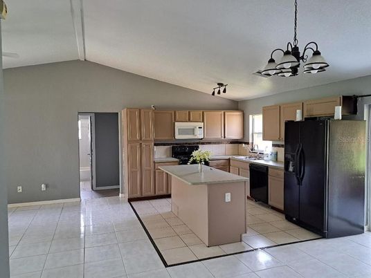 Chandelier, Interior, Kitchen