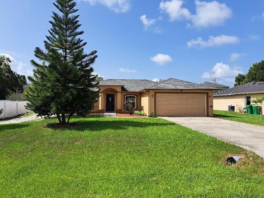 Attached, Backyard, Exterior, Facade, Ranch