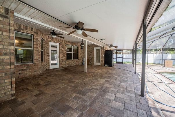 Interior, Stone Walls, Sun Room