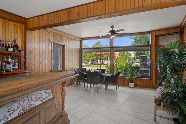 Dining room, Interior, Wooden Beams, Wooden Walls