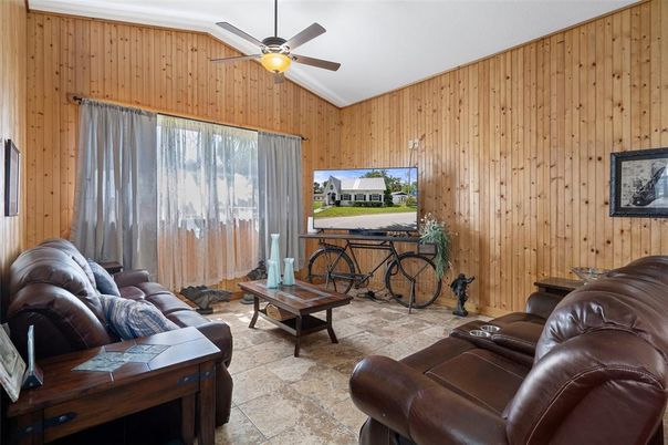 Interior, Living room, Wooden Walls