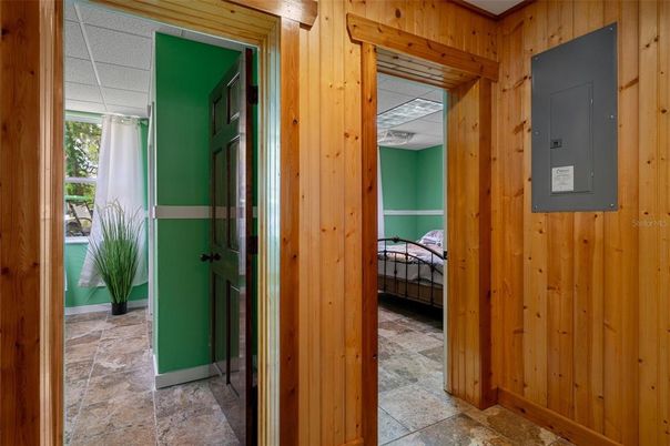 Bedroom, Interior, Wooden Walls