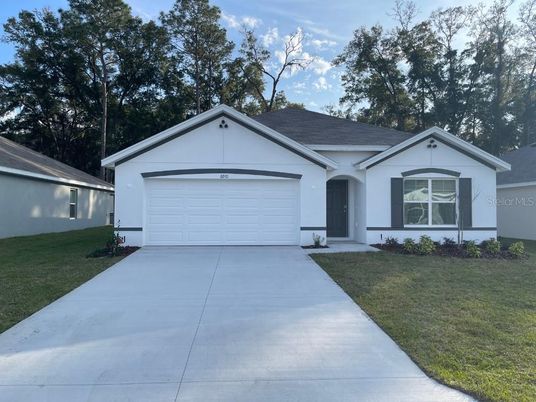 Attached, Exterior, Facade, Ranch