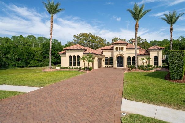 Backyard, Exterior, Facade, Mediterranean