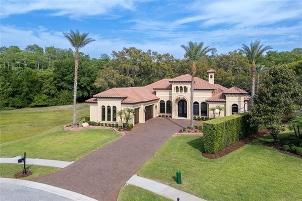 Backyard, Exterior, Facade, Mediterranean