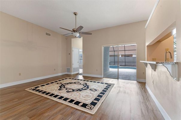 Empty room, Interior, Wood Texture Flooring