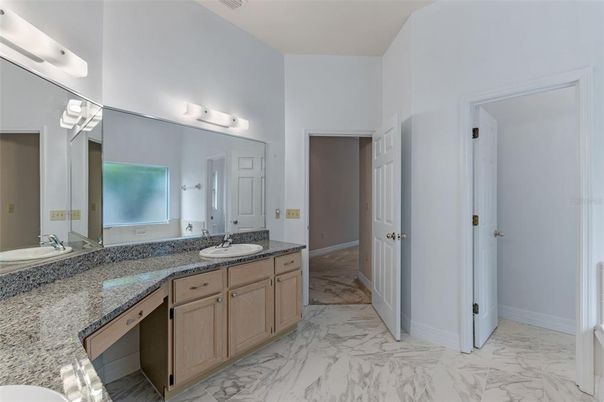 Bathroom, Dual Sink Vanities, Interior, Marble