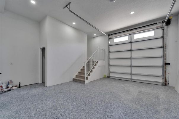 Garage, Interior, Recessed Lighting