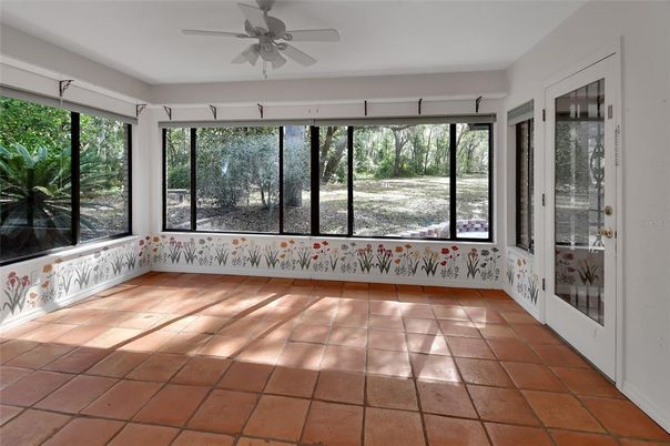 Empty room, Interior, Sun Room