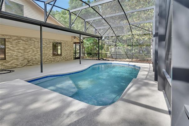 Glass Ceilings, Interior, Pool, Stone Walls, Sun Room