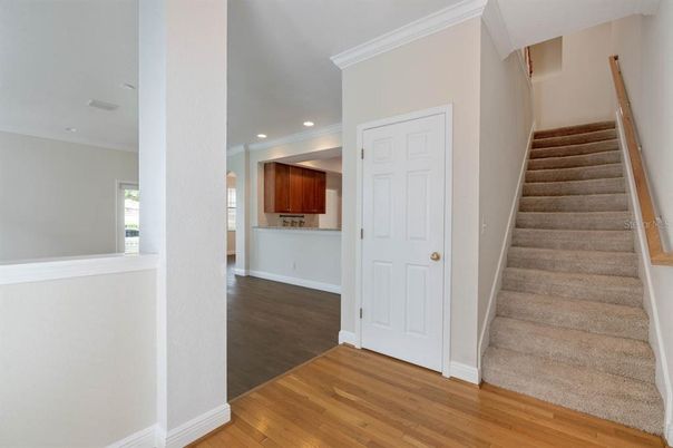 Interior, Recessed Lighting, Wood Texture Flooring