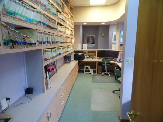 Home Office, Interior, Recessed Lighting
