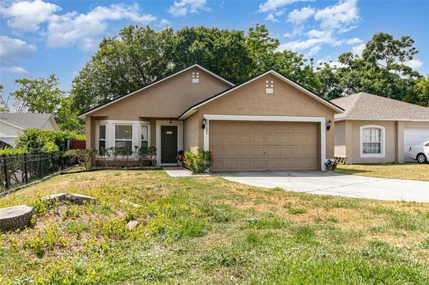 Attached, Backyard, Exterior, Facade, Ranch