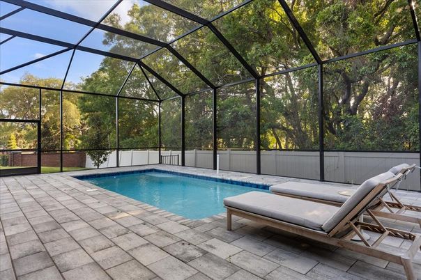 Glass Ceilings, Interior, Pool, Sun Room