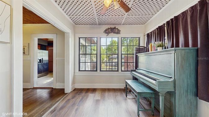 Interior, Piano, Wood Texture Flooring