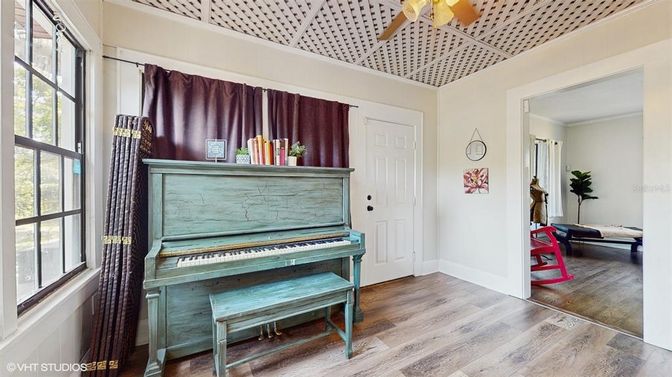 Interior, Piano, Wood Texture Flooring