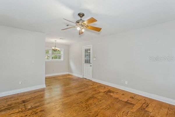 Chandelier, Empty room, Interior, Wood Texture Flooring