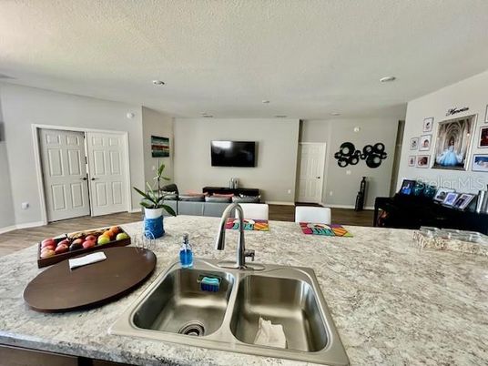 Interior, Kitchen, Living room, Recessed Lighting
