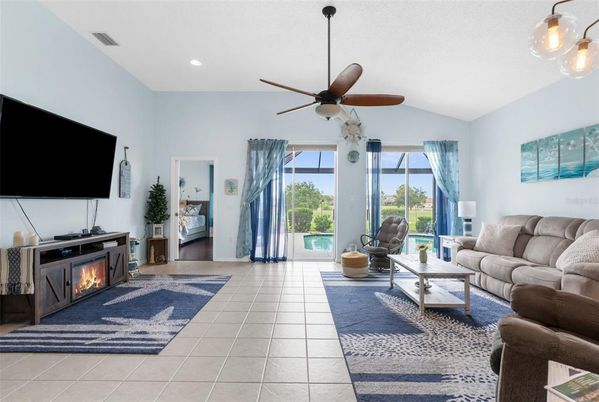 Fireplace, Interior, Living room, Recessed Lighting