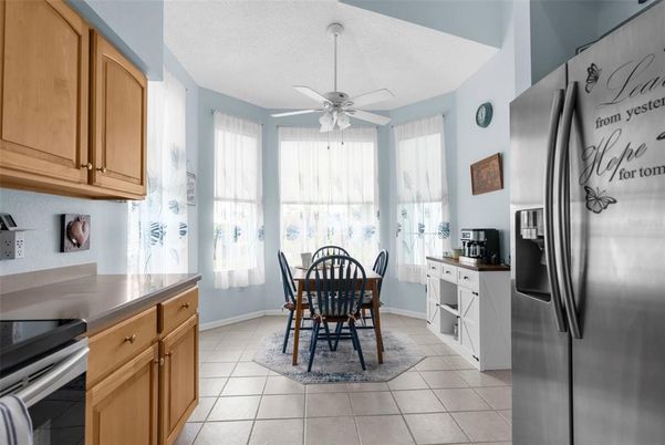 Dining room, Interior, Kitchen