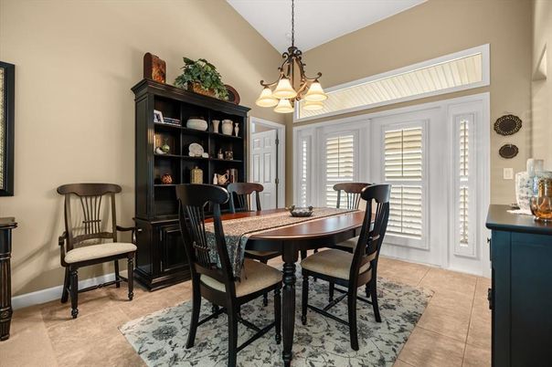 Dining room, Interior, Pendant Lights