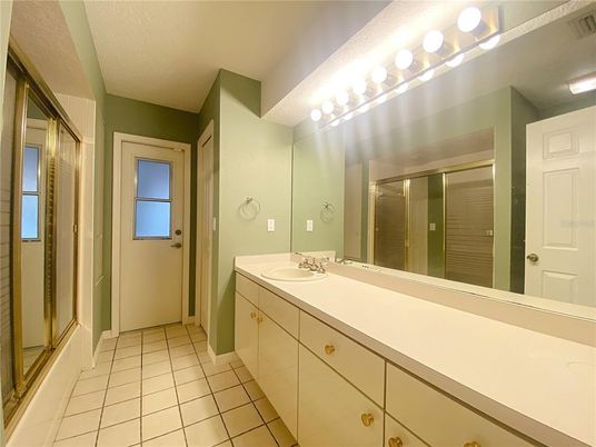 Bathroom, Dual Sink Vanities, Glass Shower, Interior