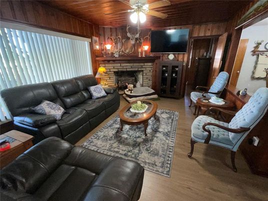 Fireplace, Interior, Living room, Wooden Ceilings, Wood Texture Flooring, Wooden Walls