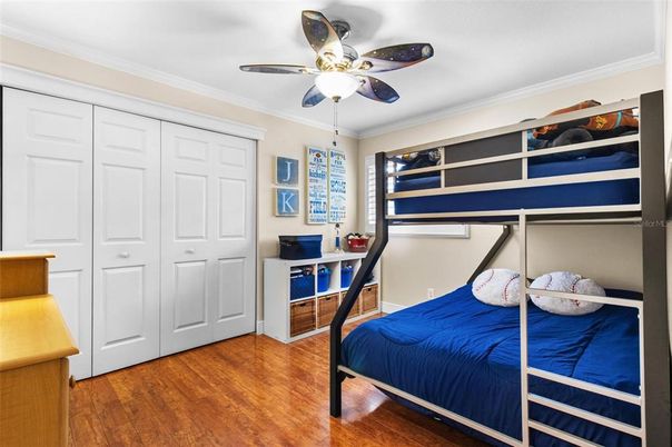 Bedroom, Home Office, Interior, Wood Texture Flooring