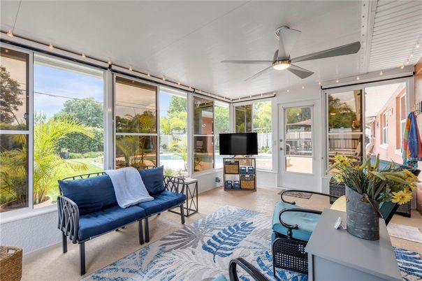 Home Office, Interior, Sun Room