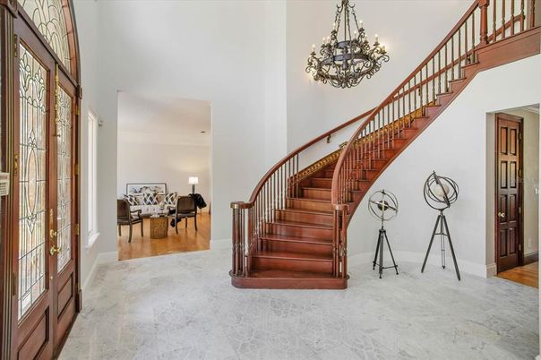 Chandelier, Interior, Marble, Wood Texture Flooring