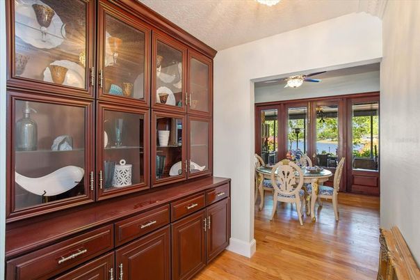 Dining room, Interior, Wood Texture Flooring
