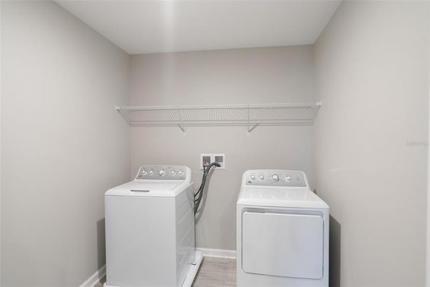 Interior, Utility Closets, Washer, Wood Texture Flooring
