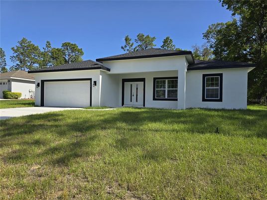 Attached, Backyard, Exterior, Facade, Ranch