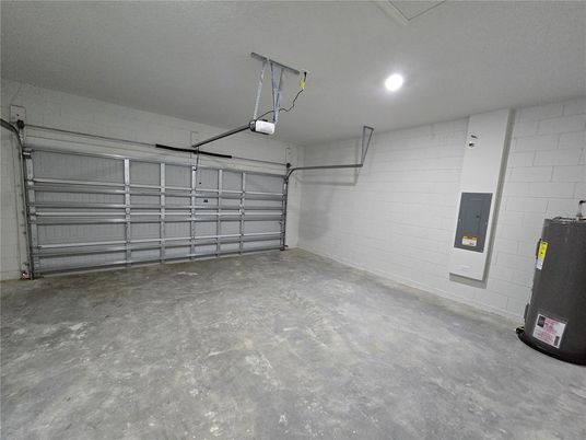 Garage, Interior, Recessed Lighting