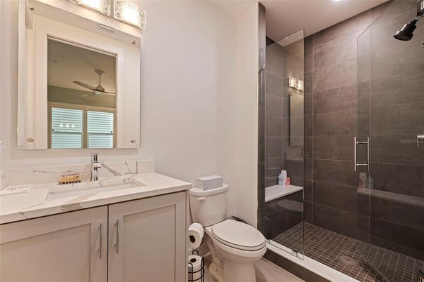 Bathroom, Glass Shower, Interior