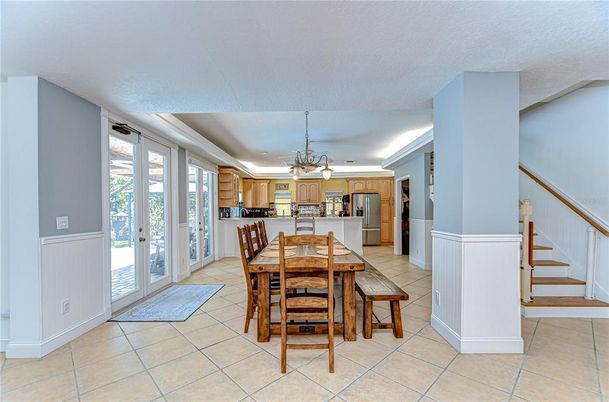 Dining room, Interior, Kitchen, Pendant Lights